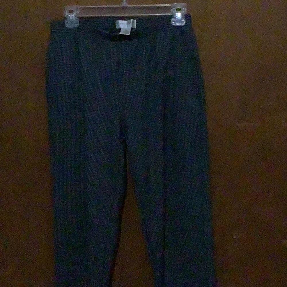 Black pull on pants